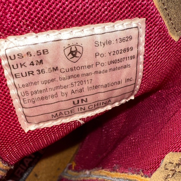 Ariat Greyish-tan Suede Embroidered Heeled Boots - Picture 9 of 13